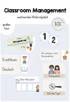 Vorschau - Spiele - MATERIALPAKET - Klassenleitung / Classroom Management (großes Paket) - Deckblatt