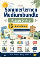 Vorschau - Arbeitsblätter - Sommerlernen Mediumbundle Klasse 5 bis 6 - Deckblatt