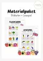 Vorschau - Spiele - Materialpaket - Bildkarten + Spiel (Englisch) - Deckblatt