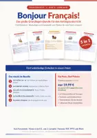Vorschau - Arbeitsblätter - Materialpaket - Französisch Grundlagen Bundle 5 in 1 - Deckblatt
