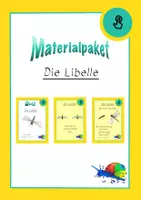 Vorschau - Stundenentwürfe - Materialpaket: Die Libelle - ein faszinierender Flugkünstler - Deckblatt