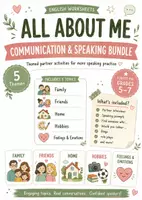 Vorschau - Arbeitsblätter - Speaking & Communication Bundle: All About Me – 5 Pakete für den kommunikativen Englischunterricht Klasse 5-7 - Deckblatt