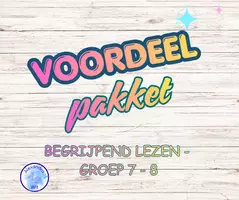 Voorbeeld - VOORDEEL PAKKET - Begrijpend Lezen (groep 7-8) (20% KORTING) - Voorblad