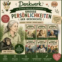 Vorschau - Stundenentwürfe - Große Persönlichkeiten der Geschichte | Komplettpaket | Sachkunde Grundschule Klasse 3-4 - Deckblatt