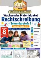 Vorschau - Arbeitsblätter - Rechtschreibung | Sekundarstufe I - Deckblatt