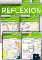 Vorschau - Arbeitsblätter - Reflexion - Themenpaket | Lerncoaching | Klasse 5-10 - Deckblatt