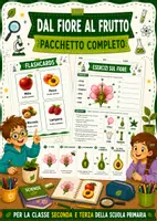 anteprima - Esercizi - Dal fiore al frutto pacchetto completo - Pagina di copertina
