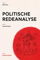 Vorschau - Arbeitsblätter - Politische Redeanalyse Oberstufe – Klausuren zu Merz, Steinmeier, Scholz & Neubauer - Deckblatt