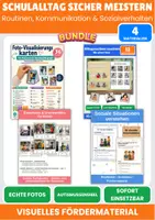 Vorschau - Arbeitsblätter - Schulalltag visuell unterstützen – Bundle - Deckblatt