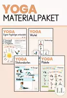 Vorschau - Arbeitsblätter - YOGA - Materialpaket (Kl. 1-4) - Deckblatt