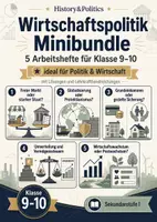 Vorschau - Arbeitsblätter - Wirtschaftspolitik Minibundle Klasse 9–10 - Deckblatt