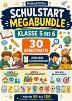 Vorschau - Arbeitsblätter - Schulstart Megabundle Klasse 5 bis 6 30 Arbeitshefte Lernstand Klassengemeinschaft und Basisscreening - Deckblatt