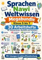 Vorschau - Arbeitsblätter - Sprachen Nawi Weltwissen Megabundle Klasse 5 bis 7 - Deckblatt
