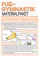 Vorschau - Stundenentwürfe - Fußgymnastik Materialpaket - Reihe & Entwurf - Deckblatt