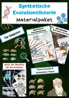 Vorschau - Arbeitsblätter - Synthetische Evolutionstheorie: Mutation, Rekombination, Selektion, Isolation - Deckblatt