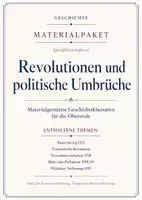 Vorschau - Arbeitsblätter - Geschichte Klausuren Oberstufe – Materialpaket Revolutionen & politische Umbrüche - Deckblatt