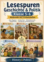 Vorschau - Spiele - Lesespuren Geschichte & Politik Klasse 5–6 - Deckblatt