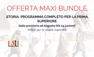 anteprima - Presentazioni / Lavagne - MAXI BUNDLE STORIA: tutto il programma di prima superiore - Pagina di copertina