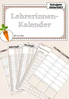 Vorschau - Lehrpläne/Lehrermaterial - Materialpaket: Lehrerinnenkalender - Deckblatt