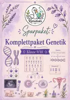 Vorschau - Arbeitsblätter - Sparpaket: Genetik – Komplettpaket mit 17 Materialien & Lösungen | Klasse 9/10 - Deckblatt