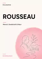 Vorschau - Arbeitsblätter - Rousseau Philosophie-Klausuren: Menschenbild, Gesellschaft, Gewissen & Natur - Deckblatt