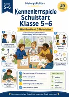 Vorschau - Arbeitsblätter - Kennenlernspiele Schulstart Klasse 5–6 - Deckblatt