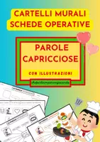 anteprima - Esercizi - LE PAROLE CAPRICCIOSE - CARTELLO E SCHEDE OPERATIVE - Pagina di copertina