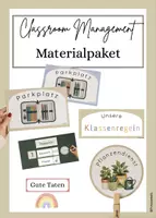 Vorschau - Anderer Materialtyp - Starterpaket - wachsendes Materialpaket Classroom Management - Deckblatt