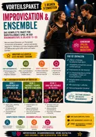 Vorschau - Unterrichtsreihen - Sparpaket Improvisation & Ensemble · 3 Unterrichtsreihen | Darstellendes Spiel Sek II (Klasse 11–13) - Deckblatt