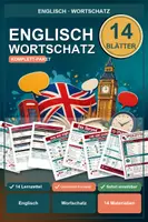 Vorschau - Arbeitsblätter - Englisch Wortschatz & Landeskunde Spickzettel Paket - Deckblatt