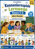 Vorschau - Arbeitsblätter - Kennenlernspiele Lernwege Klasse 5–6 - Deckblatt