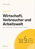 Vorschau - Arbeitsblätter - Politik/Wirtschaft Tests Sek I – Markt, Verbraucherrechte, Taschengeld & Arbeitswelt - Deckblatt