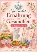 Vorschau - Stundenentwürfe - Sparpaket: Ernährung & Gesundheit – 17 Materialien mit Lösungen | Sek. I - Deckblatt