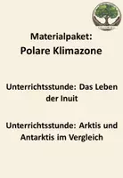 Vorschau - Stundenentwürfe - Materialpaket: Polare Klimazone - Deckblatt