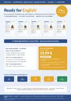 Vorschau - Arbeitsblätter - Ready for English! Startpaket Klasse 5 - Deckblatt