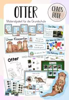 Vorschau - Unterrichtsreihen - Otter - Materialpaket für die Grundschule - Deckblatt