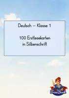 Vorschau - Stationenlernen - Erstlesekarten in Silbenschrift - Deckblatt