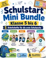 Vorschau - Arbeitsblätter - Schulstart Mini Bundle Klasse 5 bis 6 Demokratie Europa Medien Projektlernen Engagement - Deckblatt
