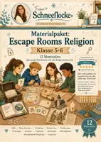 Vorschau - Arbeitsblätter - Religion Escape Room Materialpaket - Deckblatt