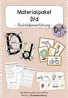 Vorschau - Spiele - Buchstabeneinführung Dd - Materialpaket - Deckblatt
