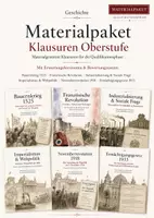 Vorschau - Arbeitsblätter - Materialpaket: Geschichte-Klausuren Oberstufe – Quellenanalysen mit Erwartungshorizont | Bauernkrieg bis NS-Zeit - Deckblatt