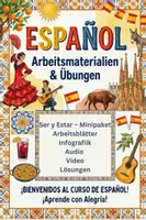 Vorschau - Unterrichtsreihen - Materialpaket Ser y estar / Übungssätze/Audio/Video/Infografik - Deckblatt