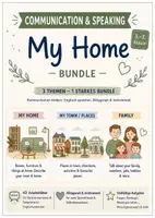 Vorschau - Arbeitsblätter - Speaking & Communication Bundle: Meine Umgebung – Home + My Town + Family für einen kommunikativen Englischunterricht in Klasse 5–7 - Deckblatt