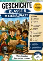 Vorschau - Arbeitsblätter - Geschichte Materialpaket Klasse 5 - Deckblatt