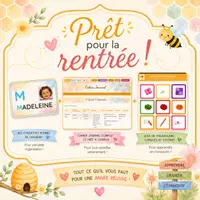 Aperçu - Préparation de séance / Séance complète - Pack rentrée maternelle - Page de couverture