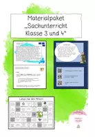 Vorschau - Unterrichtsreihen - Wachsendes Materialpaket: Sachunterricht Klasse 3 und 4 - Deckblatt