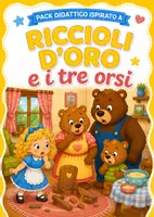 anteprima - Esercizi - Pack didattico ispirato a "Riccioli d'Oro e i tre orsi" - Pagina di copertina