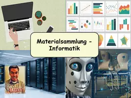 Vorschau - Unterrichtsreihen - Materialsammlung Informatik - Deckblatt