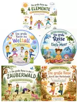 Vorschau - Fördermaterial/Inklusion - Materialpaket - 5 Kinderyoga-Geschichten - Deckblatt