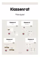 Vorschau - Arbeitsblätter - Materialpaket Klassenrat - Deckblatt